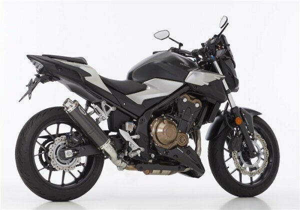 HURRIC Supersport Slip on Ersatzdämpfer (2-1)  HONDA CBR500R PC57 2017-2018