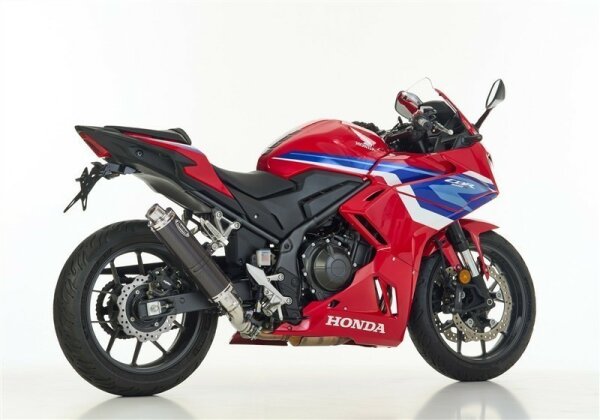 HURRIC Supersport Slip on Ersatzdämpfer (2-1)  HONDA CBR500R PC70 2024-2025
