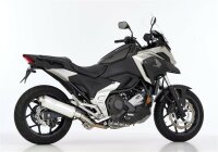 HURRIC Rac 1 Slip on Ersatzdämpfer (2-1)  HONDA NC700S RC61 2012-2013