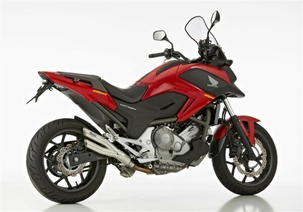 HURRIC Pro 2 Slip on Ersatzdämpfer (2-1)  HONDA NC700S RC61 2012-2013