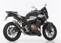 HURRIC Supersport Slip on Ersatzdämpfer (2-1)  HONDA NX500 PC72 2024-2025