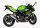 HURRIC Supersport Slip on Ersatzdämpfer (2-1) Super Short KAWASAKI Ninja 400 EX400G 2018-2021