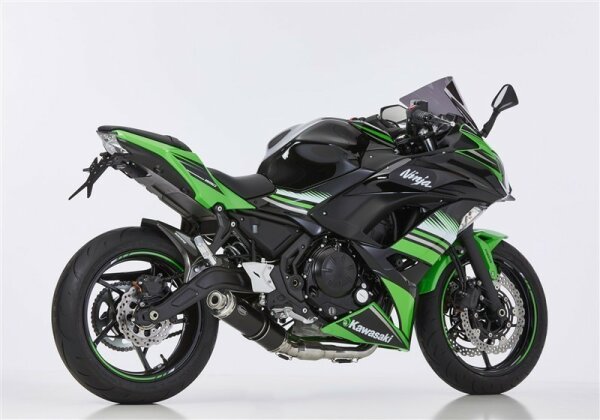 HURRIC Supersport Komplettanlage (2-1)  KAWASAKI Ninja 650 EX650S 2023-2025