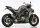 HURRIC Supersport Slip on Ersatzdämpfer (4-2) Super Short KAWASAKI Z1000 ZRT00D 2010-2013