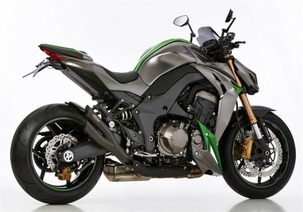 HURRIC Pro 2 Slip on Ersatzdämpfer (4-2)  KAWASAKI Z1000 R Edition ZRT00H 2017-2020