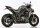 HURRIC Pro 2 Slip on Ersatzdämpfer (4-2)  KAWASAKI Z1000 R Edition ZRT00H 2017-2020