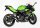 HURRIC Supersport Slip on Ersatzdämpfer (2-1) Super Short KAWASAKI Z400 ER400D 2019-2021