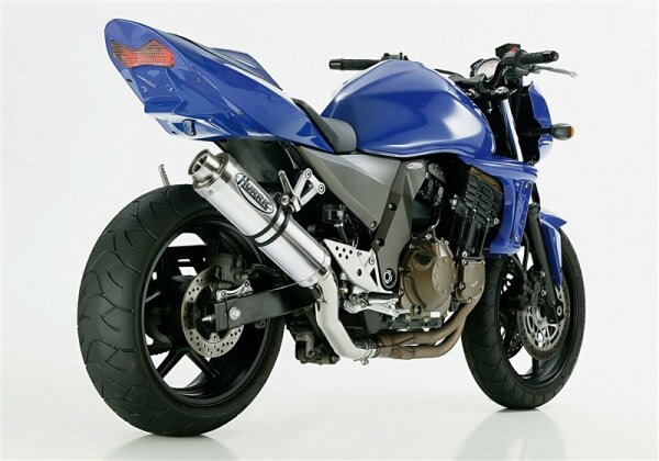 HURRIC Supersport Slip on Ersatzdämpfer (4-1)  KAWASAKI Z750 ZR750J 2004-2006