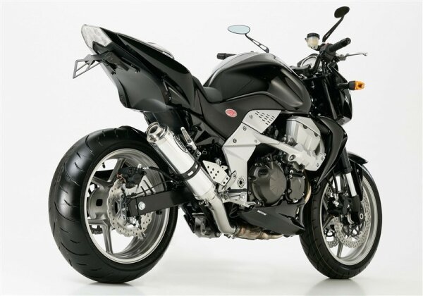 HURRIC Supersport Slip on Ersatzdämpfer (4-1)  KAWASAKI Z750 ZR750L 2007-2010