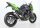 HURRIC Supersport Slip on Ersatzdämpfer (4-1)  KAWASAKI Z750R ZR750N 2011-2012