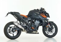 HURRIC Supersport Slip on Ersatzdämpfer (2-1) Super Short KTM 990 Duke KTM R2 DK 2024-2025