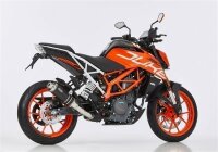 HURRIC Supersport Slip on Ersatzdämpfer (2-1) Super Short KTM 990 Duke KTM R2 DK 2024-2025