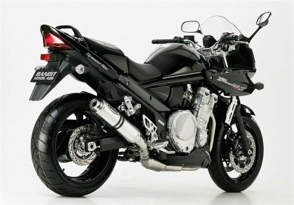 HURRIC Supersport Slip on Ersatzdämpfer (4-1)  SUZUKI GSF 1250 Bandit WVCH 2007-2016