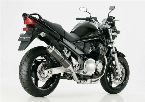 HURRIC Supersport Slip on Ersatzdämpfer (4-1)  SUZUKI GSF 1250 Bandit S WVCH 2007-2016