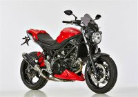 HURRIC Supersport Slip on Ersatzdämpfer (2-1)  SUZUKI SV 650 WCX0/WCX1 2016-2025
