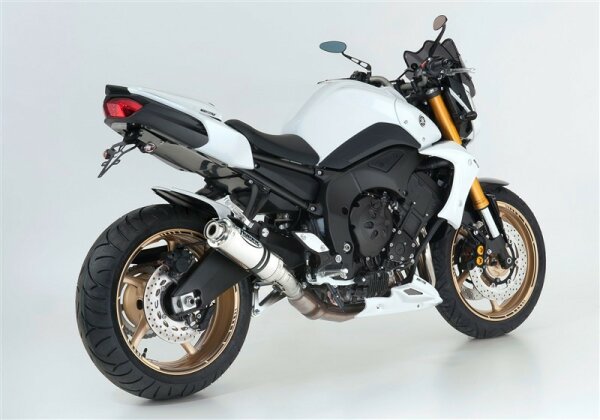 HURRIC Supersport Slip on Ersatzdämpfer (4-1) Super Short YAMAHA FZ8 Fazer RN25 2010-2016