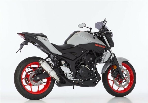 HURRIC Supersport Slip on Ersatzdämpfer (2-1) Super Short YAMAHA MT-03 RH07 2016-2016
