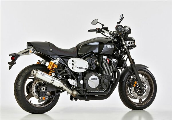 HURRIC Supersport Slip on Ersatzdämpfer (4-1)  YAMAHA XJR1300 RP19 2007-2016