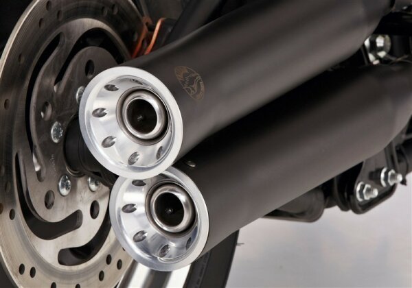 FALCON Double Groove Slip on Ersatzdämpfer Slip on Ersatzdämpfer (2-2)  HARLEY DAVIDSON DYNA Super Glide FXD 2006-2010
