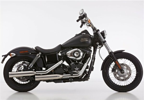 FALCON Double Groove Slip on Ersatzdämpfer Slip on Ersatzdämpfer (2-2)  HARLEY DAVIDSON DYNA Super Glide Custom FXDC 2006-2013