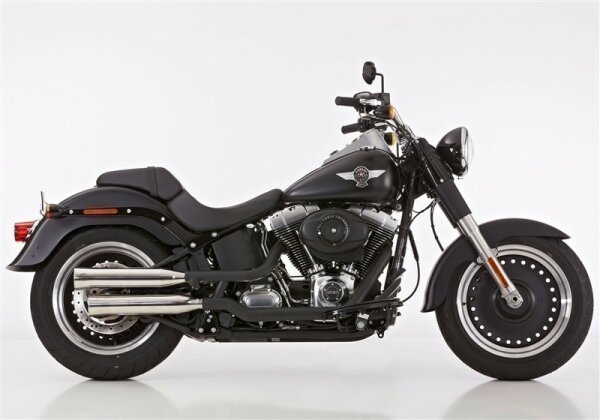 FALCON Double Groove Slip on Ersatzdämpfer Slip on Ersatzdämpfer (2-2)  HARLEY DAVIDSON SOFTAIL Fat Boy 103 FLSTF 2012-2016