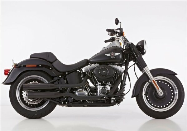 FALCON Double Groove Slip on Ersatzdämpfer Slip on Ersatzdämpfer (2-2)  HARLEY DAVIDSON SOFTAIL Fat Boy 103 FLSTF 2012-2016