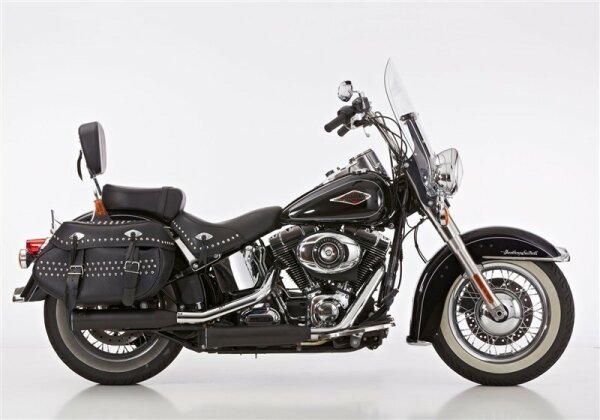 FALCON Double Groove Slip on Ersatzdämpfer Slip on Ersatzdämpfer (2-2)  HARLEY DAVIDSON SOFTAIL Heritage Classic 107 FLHC 2021-2021