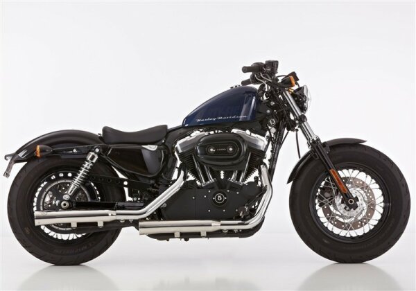 FALCON Double Groove Slip on Ersatzdämpfer Slip on Ersatzdämpfer (2-2)  HARLEY DAVIDSON SPORTSTER XL 1200T Super Low XL1200T 2014-2016