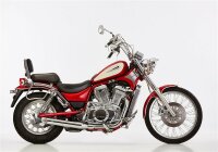 FALCON Cromo Line 1 Schalldämpfer rechts, 1 Schalldämpfer links   SUZUKI VS 750 Intruder VR51B 1986-1991