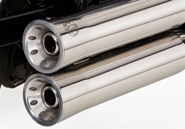 FALCON Double Groove Komplettanlage Komplettanlage (2-2)  YAMAHA XVS1100 Drag Star VP05 1999-2002