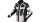 JACKE LS2 SCOUT MAN BLACK GREY ORANGE