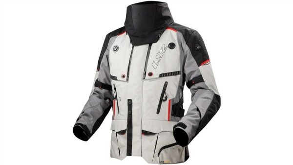 JACKE LS2 APOLLO MAN GREY BLACK RED