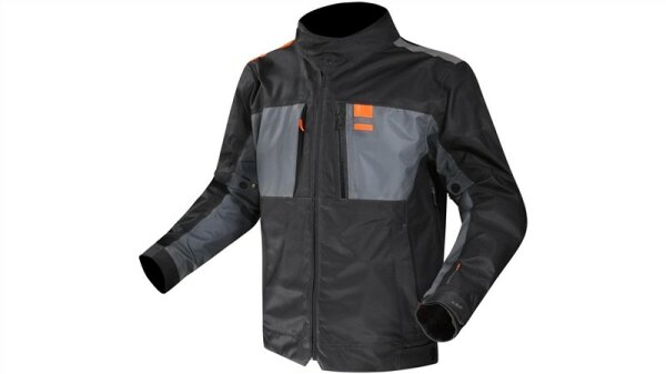 JACKE LS2 TITANIUM MAN BLUE H-V ORANGE