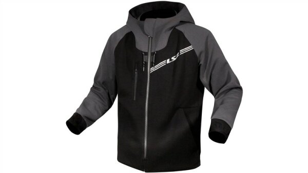 JACKE LS2 THROTTLE MAN BLACK DARK GREY