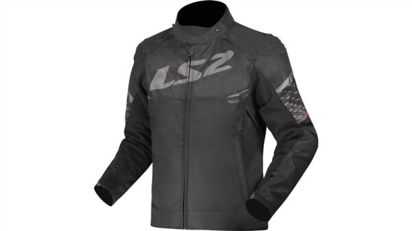 JACKE LS2 APEX HERREN SCHWARZ/DUNKELGRAU