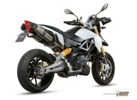 MIVV Suono Edelstahl Aprilia SMV 750 Dorsoduro 08-16