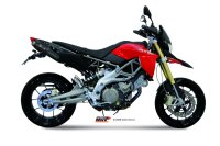 MIVV Suono Edelstahl schwarz Aprilia SMV 750 Dorsoduro 08-16