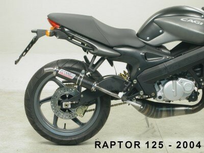 Giannelli Endschalldämpfer Cagiva Planet 125 ´97/03 - Cagiva Rapto 125 ´04/07