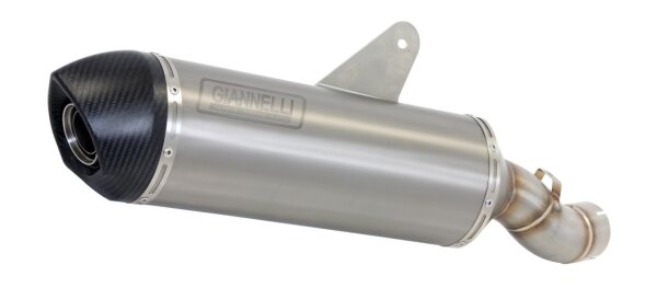 BMW R 1200 GS13/17 FULL SYSTEM WITH BLA CK ALUMINUM HOMOL. SILENCER WITH CARBY