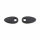 HIGHSIDER smart Montageplatten Indy Spacer Schwarzes Aluminium