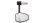 HIGHSIDER pro Lenkerendenspiegel Victory-X Schwarz Mit LED Blinker/Positionslicht (1Stck)