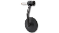 HIGHSIDER pro Lenkerendenspiegel Montana-RIM Schwarz Mit LED Blinker/Positionslicht (1Stck)
