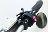 HIGHSIDER pro Abdeckkappen Schwarz Matt CNC, Für M10