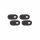 HIGHSIDER smart Montageplatten Indy Spacer Schwarz