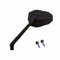 HIGHSIDER pro Spiegel Victory-X XL Schwarz (1Stck)