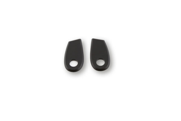 HIGHSIDER pro Montageplatten Indy Spacer Aluminium Schwarz, Für BMW