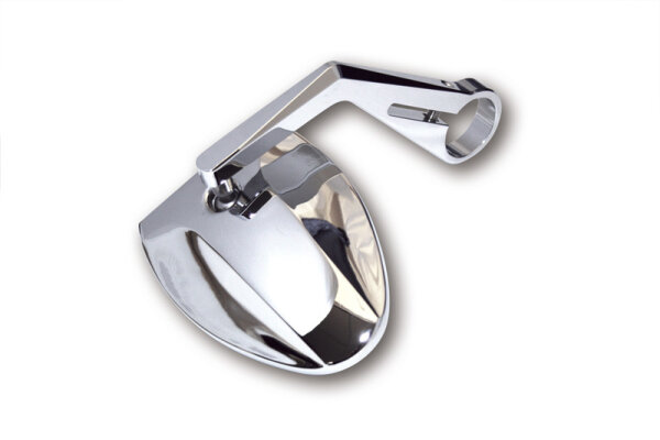 HIGHSIDER pro Lenkerendenspiegel Ferrara 2 Chrom (1Stck)