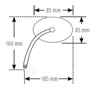 HIGHSIDER smart Lenkerspiegel Mini Schwarz