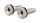 HIGHSIDER pro Akron-XS Lenkergewichte Silber (Paar)