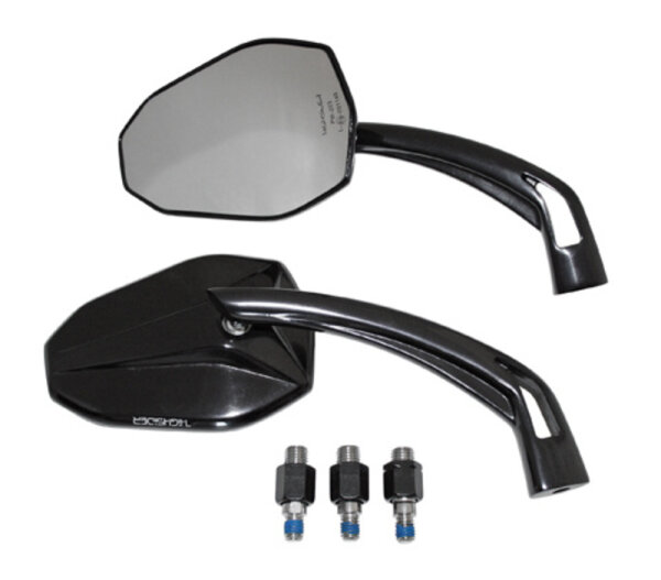 HIGHSIDER pro Spiegel Victory Schwarz (Paar)
